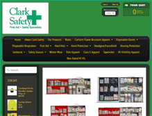 Tablet Screenshot of clarksafety.net